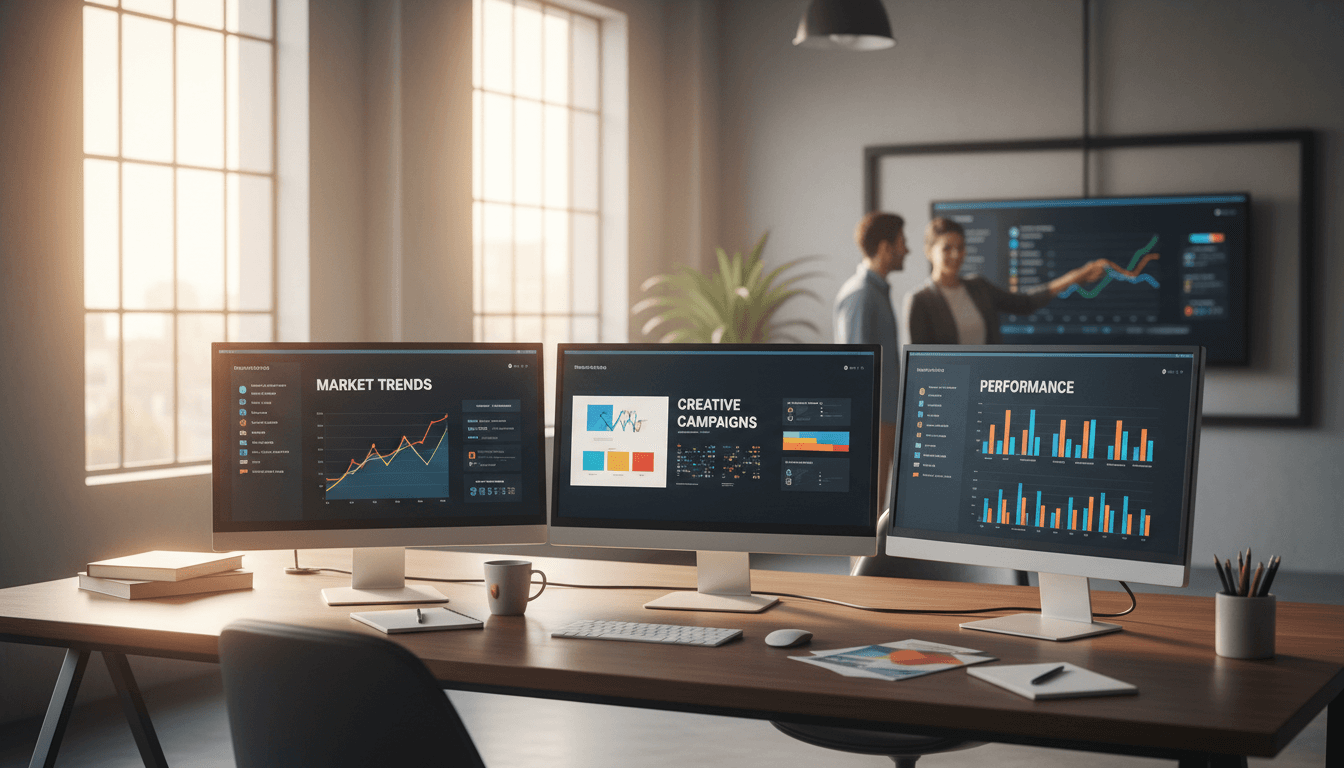 Renaissance Agency creative workspace and marketing strategy in action