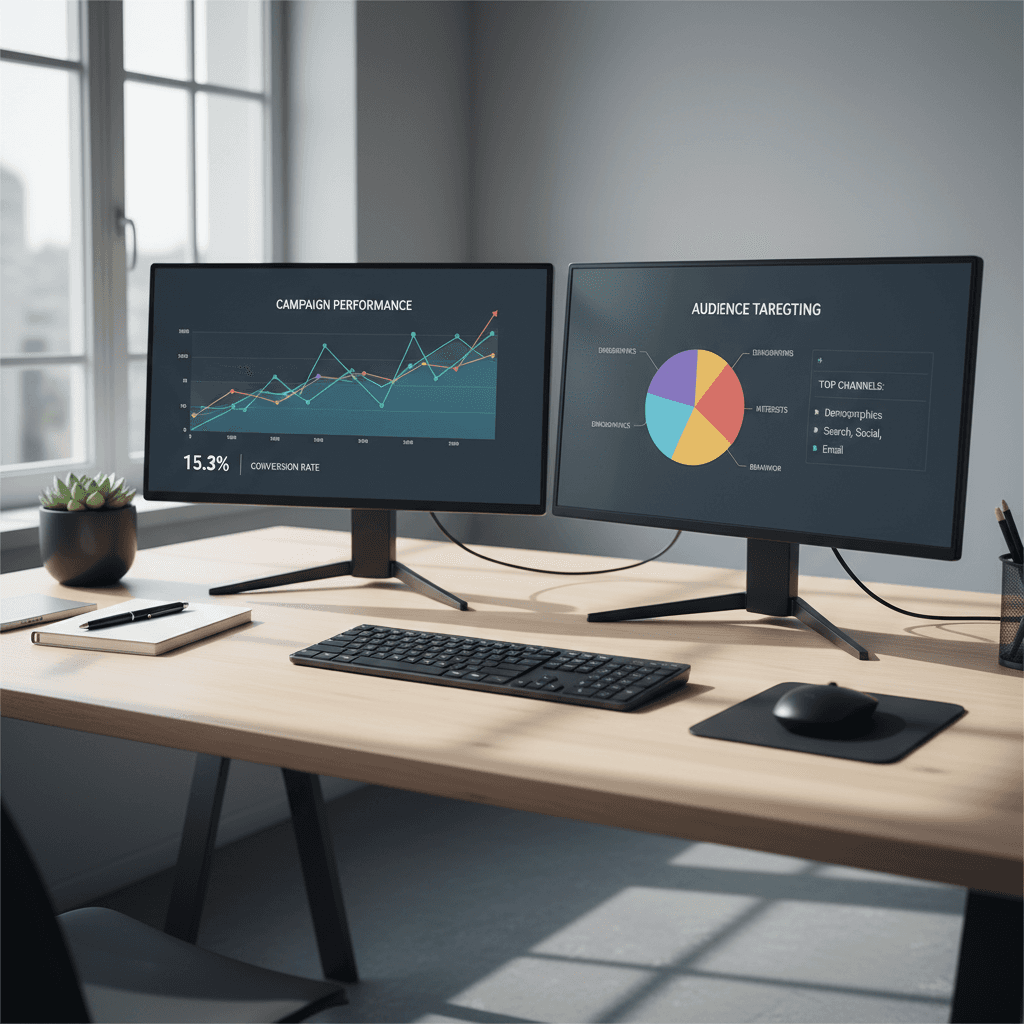 Paid advertising campaign dashboard